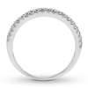 Thumbnail Image 3 of Diamond Wedding Band 1/4 ct tw Round 14K White Gold