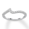 Thumbnail Image 0 of Diamond Wedding Band 1/5 ct tw Round 14K White Gold