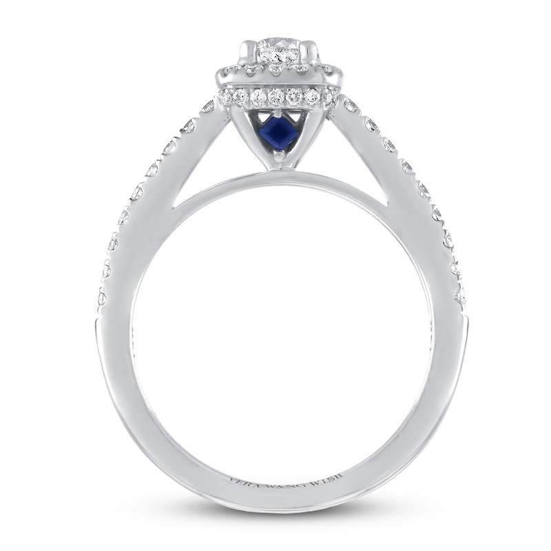 Vera Wang WISH Ring 3/4 carat tw Diamonds 14K White Gold