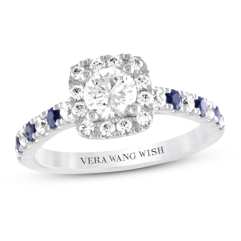 Vera Wang WISH Engagement Ring 1 ct tw Diamonds 14K White Gold