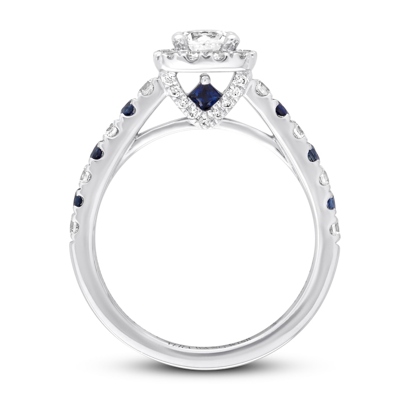 Vera Wang WISH Engagement Ring 1 ct tw Diamonds 14K White Gold