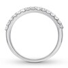 Thumbnail Image 1 of Diamond Wedding Band 3/8 carat tw Round 14K White Gold