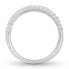 Thumbnail Image 2 of Diamond Wedding Band 1/2 carat tw Round-cut 14K White Gold