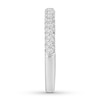 Thumbnail Image 3 of Diamond Wedding Band 1/2 carat tw Round-cut 14K White Gold