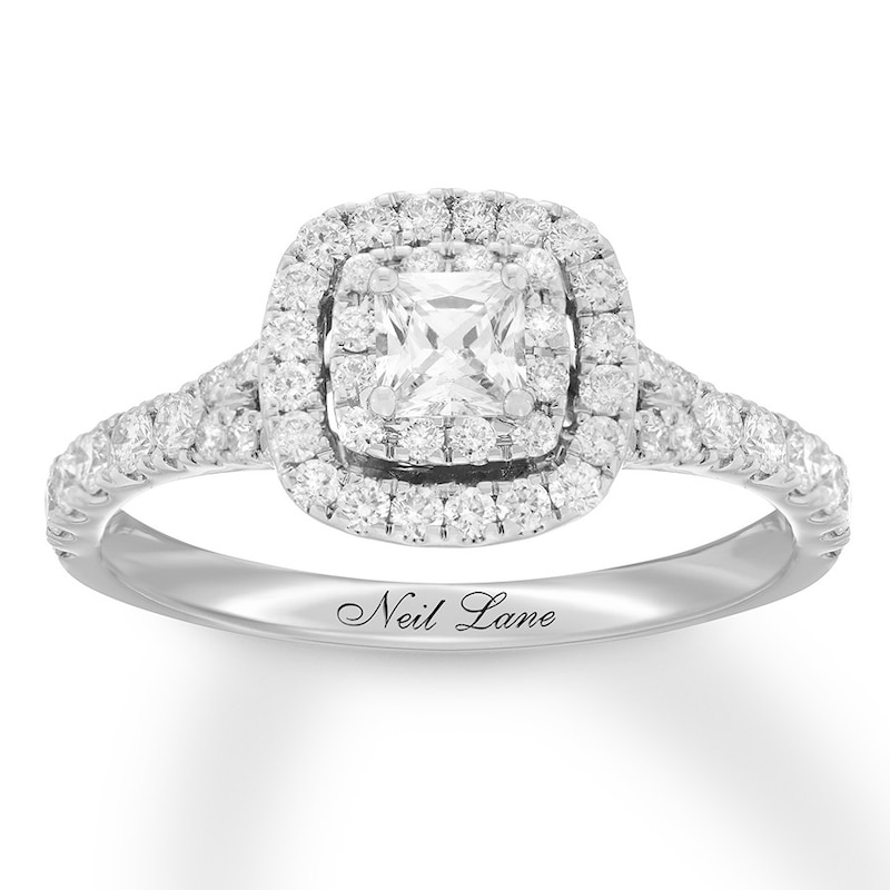 Neil Lane Engagement Ring 1 carat tw Diamonds 14K White Gold