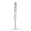 Thumbnail Image 2 of Diamond Wedding Band 3/8 carat tw Round-cut 14K White Gold
