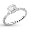 Thumbnail Image 0 of Diamond Engagement Ring 3/8 ct tw Round-cut 14K White Gold