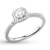 Thumbnail Image 1 of Diamond Engagement Ring 3/8 ct tw Round-cut 14K White Gold