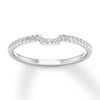 Thumbnail Image 0 of Diamond Wedding Band 1/8 carat tw Round 14K White Gold
