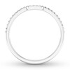 Thumbnail Image 1 of Diamond Wedding Band 1/8 carat tw Round 14K White Gold