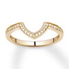 Thumbnail Image 0 of Diamond Wedding Band 1/10 carat tw Round-cut 14K Yellow Gold