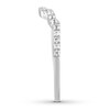 Thumbnail Image 3 of Diamond Wedding Band 1/5 carat tw Round 14K White Gold