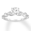 Thumbnail Image 1 of Diamond Engagement Ring 3/4 ct tw Round-cut 14K White Gold