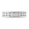 Thumbnail Image 3 of Diamond Wedding Band 1-1/5 ct tw Round 14K White Gold