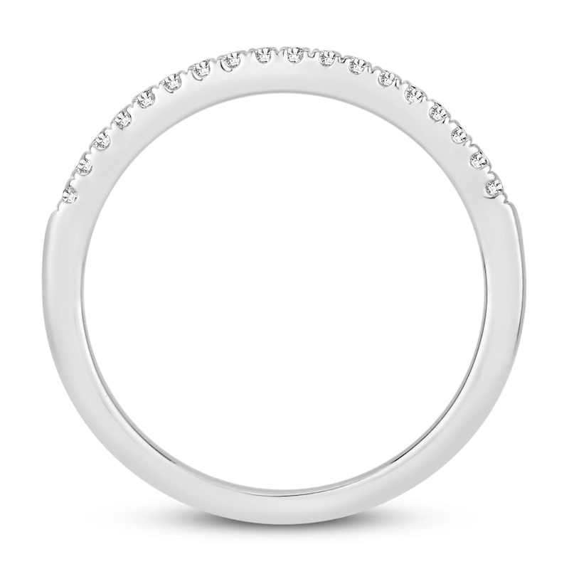 Diamond Wedding Band 1/6 ct tw Round 14K White Gold