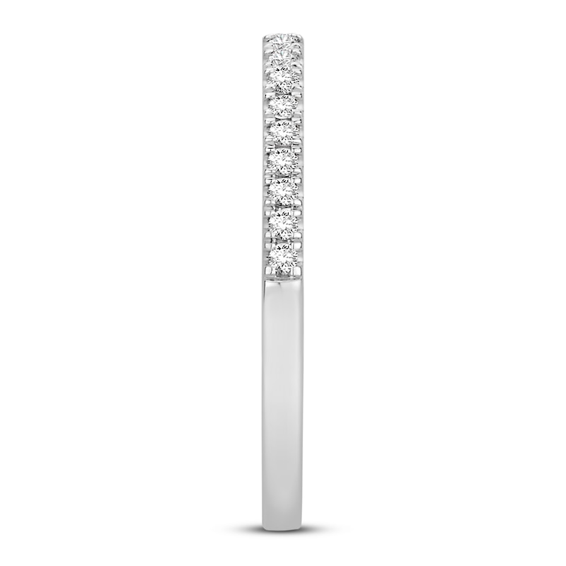 Diamond Wedding Band 1/6 ct tw Round 14K White Gold