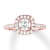Thumbnail Image 1 of Diamond Engagement Ring 3/4 ct tw Round 14K Rose Gold