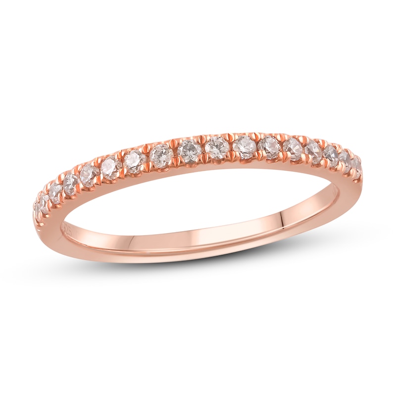 Main Image 1 of Diamond Wedding Band 1/4 ct tw Round 14K Rose Gold
