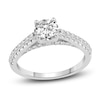 Thumbnail Image 0 of Diamond Engagement Ring 1 ct tw Round 14K White Gold