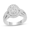 Thumbnail Image 0 of Diamond Engagement Ring 1-1/2 ct tw Round 14K White Gold