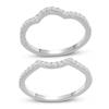 Thumbnail Image 3 of Diamond Wedding Band 1/2 ct tw Round 14K White Gold