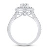 Thumbnail Image 3 of Diamond Engagement Ring 1-1/4 ct tw Round 14K White Gold