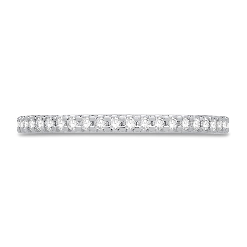 Diamond Wedding Band 1/4 ct tw Round 14K White Gold