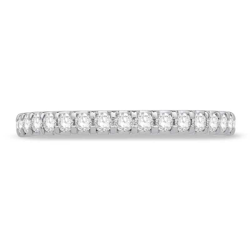 Diamond Wedding Band 1/2 ct tw Round 14K White Gold
