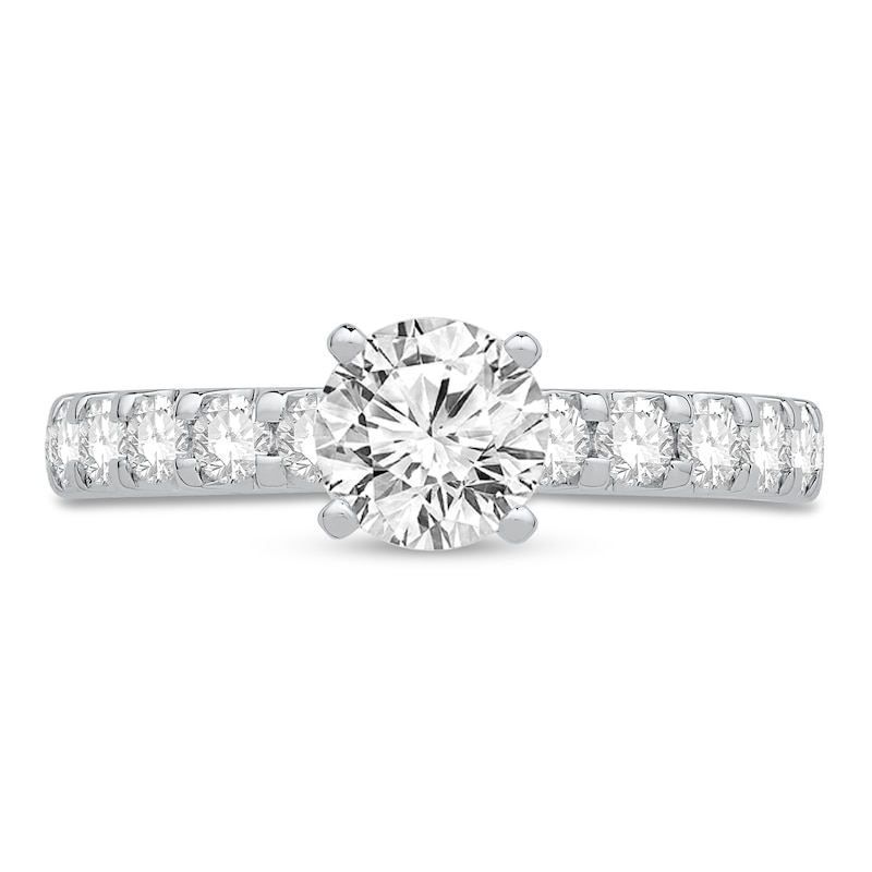 Diamond Engagement Ring 1-7/8 ct tw Round 14K White Gold
