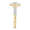 Diamond Engagement Ring 1-1/3 ct tw Round 14K Yellow Gold