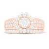 Thumbnail Image 2 of Diamond Bridal Set 1 ct tw Round 14K Rose Gold