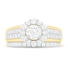 Thumbnail Image 2 of Diamond Bridal Set 1 ct tw Round 14K Yellow Gold