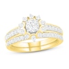 Thumbnail Image 1 of Diamond Bridal Set 3/4 ct tw Round 14K Yellow Gold