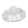 Thumbnail Image 1 of Diamond Bridal Set 1/4 ct tw Round 14K Two-Tone Gold