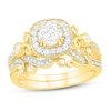 Thumbnail Image 1 of Diamond Bridal Set 5/8 ct tw Round 14K Yellow Gold