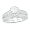 Thumbnail Image 1 of Diamond Bridal Set 3/4 ct tw Round 14K White Gold