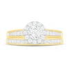 Thumbnail Image 2 of Diamond Bridal Set 3/4 ct tw Round 14K Yellow Gold