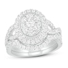 Thumbnail Image 1 of Diamond Bridal Set 1-3/8 ct tw Round 14K White Gold