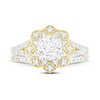 Thumbnail Image 2 of Diamond Bridal Set 1-1/8 ct tw Round 14K Yellow Gold