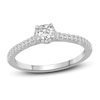 Thumbnail Image 1 of Diamond Bridal Set 1/2 ct tw Round 14K White Gold