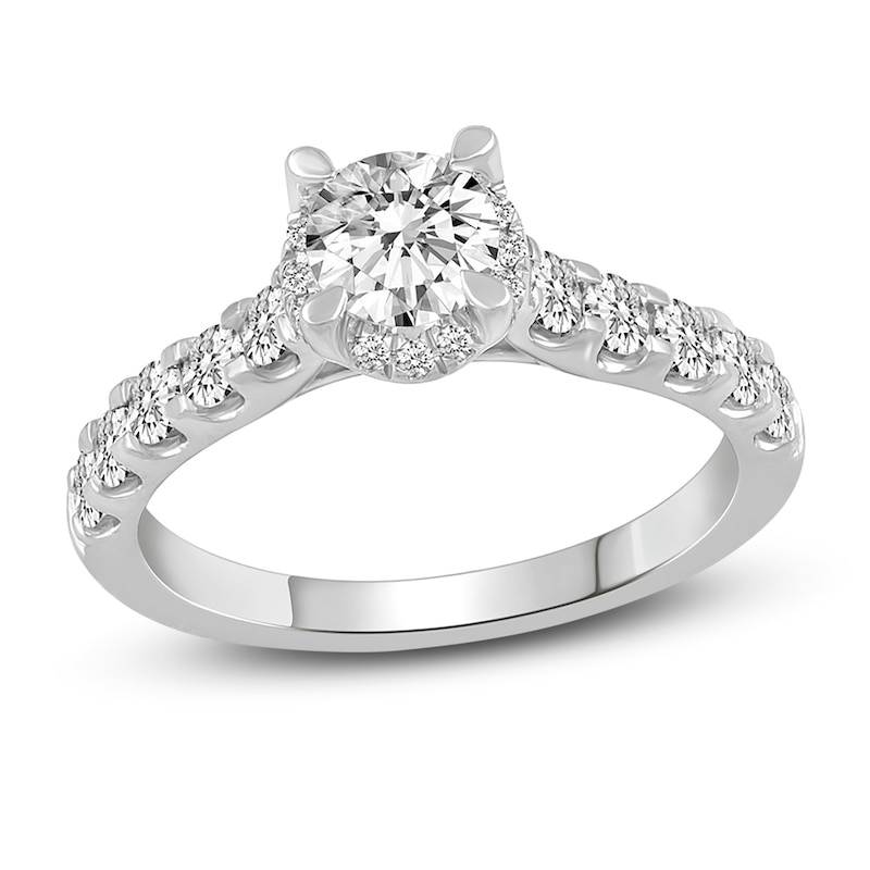 Main Image 1 of Diamond Bridal Set 2 ct tw Round 14K White Gold