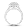 Thumbnail Image 1 of Diamond Engagement Ring 1 ct tw Round/Baguette 14K White Gold
