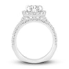 Thumbnail Image 3 of Diamond Bridal Set 1-5/8 ct tw Round 14K White Gold