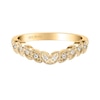 Thumbnail Image 2 of ArtCarved Rose-Cut Diamond Bridal Set 5/8 ct tw 14K Yellow Gold