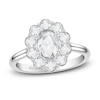 Thumbnail Image 1 of ArtCarved Rose-Cut Diamond Bridal Set 1-1/4 ct tw 14K White Gold