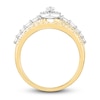 Thumbnail Image 2 of Diamond Bridal Set 1 ct tw Marquise/Round 14K Two-Tone Gold