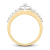 Thumbnail Image 3 of Diamond Bridal Set 1 ct tw Marquise/Round 14K Two-Tone Gold