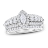 Thumbnail Image 0 of Diamond Bridal Set 1 ct tw Round/Marquise 14K White Gold