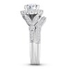 Thumbnail Image 2 of Diamond Bridal Set 1-5/8 ct tw Round 14K White Gold