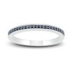 Thumbnail Image 4 of Black Diamond Bridal Set 1 ct tw Round 10K White Gold